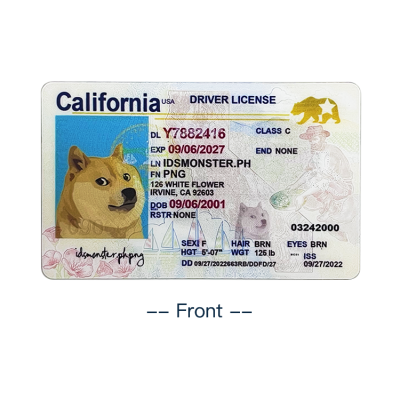 California FAKE ID