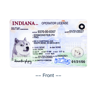 Indiana FAKE ID