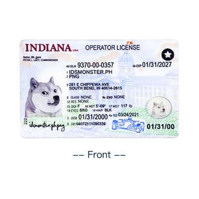 Indiana FAKE ID
