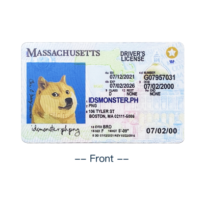 Massachusetts FAKE ID