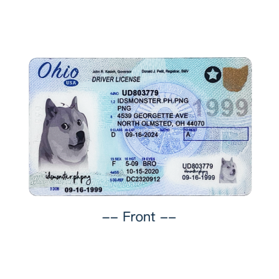 Ohio FAKE ID